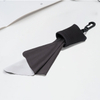 Custom Print Logo Clip Key Chain Microfiber Glasses Cloth Watch Phone Lens Cleaning Cloth Portable Microfiber Sunglasses Cloth