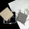 Custom Printed Jewelry Box Packaging Personalized Logo Drawer Cardboard Box and Microfiber Gift Box Jewelry Pouch Bag