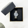 High Quality Watch Box Custom Logo Luxury Cardboard Quartz Watches Boxes Black Square Watch Box