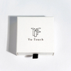 Handmade Custom Jewelry Packaging Box Fashion Sliding Drawer with Sponge Handle Made From Cardboard Paper