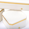 High-Grade PU Button Spot Wholesale Jewelry Boxes for Rings Gemstones Necklaces Bracelets Packaging