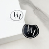Custom Logo Round Sticker Label Waterproof Adhesive Roll on Synthetic Paper Thermal Plastic Material for Shipping Package Usage