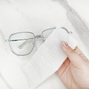 Private Label Screen Lenses Wipes Cleaning for Eyeglasses Glasses Computer Phone Anti Fog Wet Lens Wipes