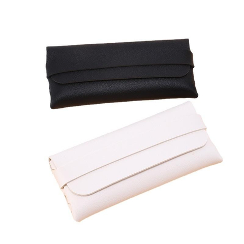 Leather Glasses Case Cheap Fashion Sunglasses case Custom logo Pu Glasses Box Packaging Leather Sunglasses Accessories