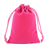In Stock Various Sizes Jewelry Gift Dust Drawstring Pouch Custom Velvet Bags with logo