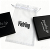 Wholesale Custom logo Packaging Organza Bag Large Gift Pouch Wedding Jewelry Sheer Organza Bag With Satin Rope