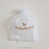 In Stock Wholesale Organza Drawstring Bag Custom Jewelry Mesh Storage Bag Accept Sample logo Design