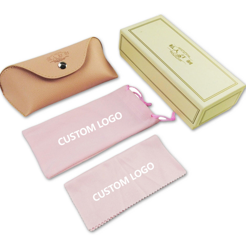 Luxury Sunglasses Flip-top Case Box Black Glasses Pouches Cloth Eyewear Package Sunglasses Drawer Box Set
