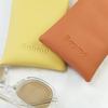 High Quality Custom Logo Printed PU Microfiber Sunglass Sleeve Colorful Glasses Pouch Dust Bag Eyeglass Bag for Microfiber