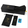 Custom Printed Logo PU Folding Glasses Case Set Eyeglasses Cleaning Cloth Sunglasses Protection Glasses Bag Paper Box Packaging