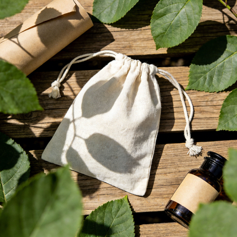 Eco-friendly Cheap Cotton Linen Drawstring Bag Custom Printed Canvas Gift Packing Pouch Jewelry Dust-proof Storage Bag