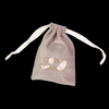 Hot Selling Wholesale Custom Gift Jewelry Drawstring Jewellery Pouch Velvet Fabric Cloth Drawstring Bags Shoe Dust Bag