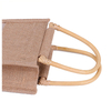 Jute Linen Wine Dust Tote Bag Shopping Bag Window Packaging Burlap Accept Customized with PVC Size Jewelry Pouch with logo