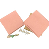Suede Microfiber Jewelry Container Bag with Box and Insert Pad Cards Customizable Logo for Earrings and Other Delicate Pieces