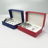 Custom Logo Velvet Plastic Paper Cardboard Packaging Flip Watch Box Gift Bracelet Jewelry Box Watch Display Packaging