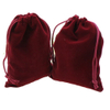 Velvet Customized Logo Wholesale 11 Colors Gift Jewelry Packaging Drawstring Velvet Bag Jewelry Pouch Custom Various Color Bag