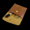 Wholesale Mini Jewelry Microfiber Gift Packaging Embossed Suede Velvet Bag Microfiber Envelope Jewelry Container