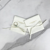 Small Color Envelope Microfiber Brown Velvet Jewelry Pouches Flannel for Packaging Necklace Jewelry Gift Luxury Bag