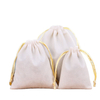 Eco-Friendly Large Velvet Pouch Large Custom Logo Drawstring Gift Jewelry Bags