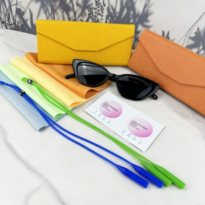Factory Bulk Custom Microfiber Optical Lens Cleaning Cloth for Eyewear Logo Printed Eyeglasses Box Cord Eyeglasses Care Products