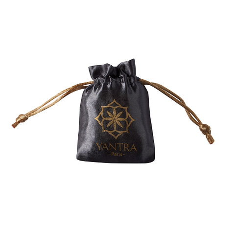 Custom Screen Printed & Hot Stamped Satin Jewelry Drawstring Bags-Dust Proof & Free Yu-Touch Brand Direct Supplier