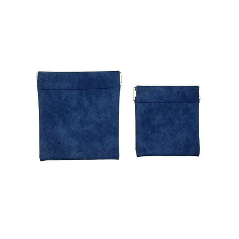 New Style Wholesale Leather Money Purse Squeeze Change Coin Bags Pouch for Trinket Storage Jewelry Pouch with logo