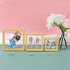 Wholesale 7x7 Transparent PE Suspension Box Multicolor Square Pattern Thin Film Jewelry Storage with Gift Packaging Usage