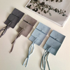 Custom Printing Logo Jewelry Packaging Bags Velvet Envelope Suede Dust Pouch Microfiber Jewelry Gift Pouch