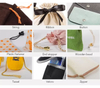 Pure Organic Cotton Drawstring Pouch for Crystal Storage and Yoga Studio Essentials with Calming Print Cotton Bag