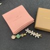 Yu Custom Microfiber Jewelry Pouch with Envelope Style Band Earrings Accepts Touch and Debossed Printing for Gift Display