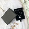 Free Sample Logo Cardboard Jewelry Gift Bag Necklace Drawing Box Package Slide Drawer Paper Box with Foam Jewelry Packaging
