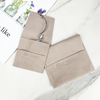 Fashion Microfiber Custom Logo Microfiber Envelope Packaging Pouch Luxury Small Jewelry Gift Necklace Rings Earrings Bag