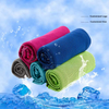 Custom Printed Gym Sports Cool Towel Quick Dry and Cooling Custom Cooling Microfiber Ice Towel Fan Support Towel