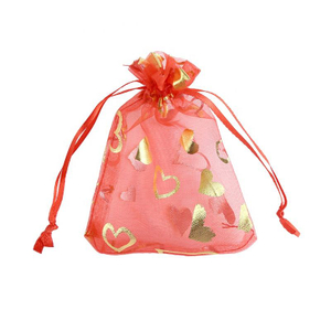 Customer Tea Gift Organza Tote Bags Packing Bags Jewelry Gift Organza Bags with Shopping