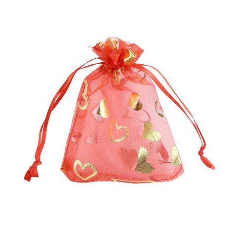 Customer Tea Gift Organza Tote Bags Packing Bags Jewelry Gift Organza Bags with Shopping
