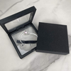 Gift Storage Box 3D Floating Coins Holder Stand Square Show Case Display Frame Medallions Multifunction Jewelry Box