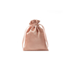 Custom Printed logo Silk Satin Drawstring Jewelry Bags Small Satin Wedding Gift Dust-proof Bags Jewelry Drawstring Bags