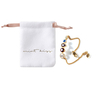F Custom Logo Printed Organizer Small Satin Drawstring Luxury Jewelry Pouch Pouch With Jewelry Packaging Box