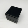 Wholesale Luxury Necklace Jewelry Gift Box with LED Ring Wiredrawing Design Velvet Material PU Leather Case