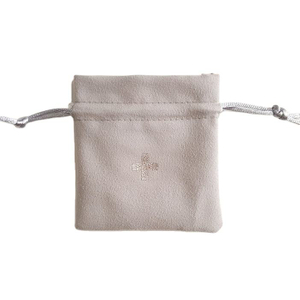 Suede Jewelry Pouch/suede Drawstring Wine Bag