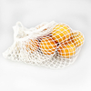 Custom Eco-Friendly Organic Cotton Mesh Bag for Shopping Reusable Fruit Grocery Net with Custom Logo for Organic Produce