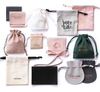 Custom Printing Logo Velvet Dice Bag Jewellery Bag Flannel Necklace Drawstring Bags Pouch for Earring Bracelet