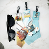 Custom Printed Microfiber Keychain Eyeglass Cleaning Cloth Lens Cleaning Cloth for Screen Glasses Cleaning Cloth