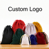 Custom for Jewelry Gifts Bulk Purchase Small Pouch Soft Touch Dust Resistant Logo Sizes Velvet Drawstring Packaging Bags