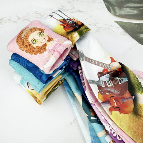 Custom Printed Microfiber Keychain Eyeglass Cleaning Cloth Lens Cleaning Cloth for Screen Glasses Cleaning Cloth