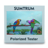Custom Polarized Sunglasses Lens Test Cards Accept Small 1000pcs Fashion PVC&POLARIZER Customized Logo