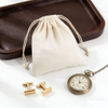 Recyclable Custom Logo Velvet Suede Jewelry Bag High Quality Soft Fabric Jewelry Drawstring Pouch Wholesale