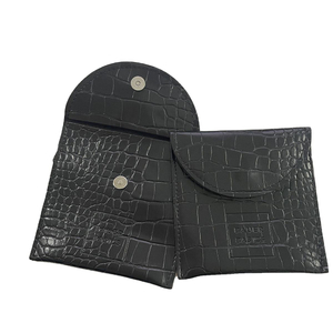 New Wholesale Custom Logo PU Leather Envelope Flap Bag Dustproof Luxury Bracelet Necklace Jewelry Pouch with logo
