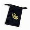 Customizable Logo Printed Velvet Drawstring Bag for Wedding Candy Gift Perfume Jewelry Bag Jewelry Storage Solution
