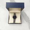 New Design Custom square Watch Box Luxury High Quality Custom logo Blue Cardboard Paper Gift Wrap Watch Box